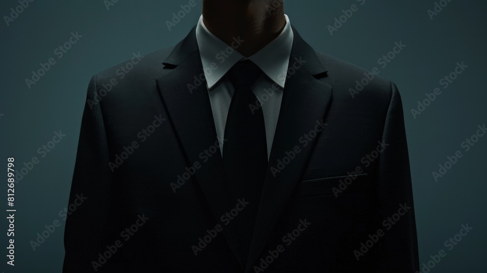 Crisp image of a male executive s torso in a charcoal grey suit, symbolizing his role in steering the company through ongoing challenges Crisp image of a male executive s torso in a charcoal grey suit, symbolizing his role in steering the company through ongoing challenges