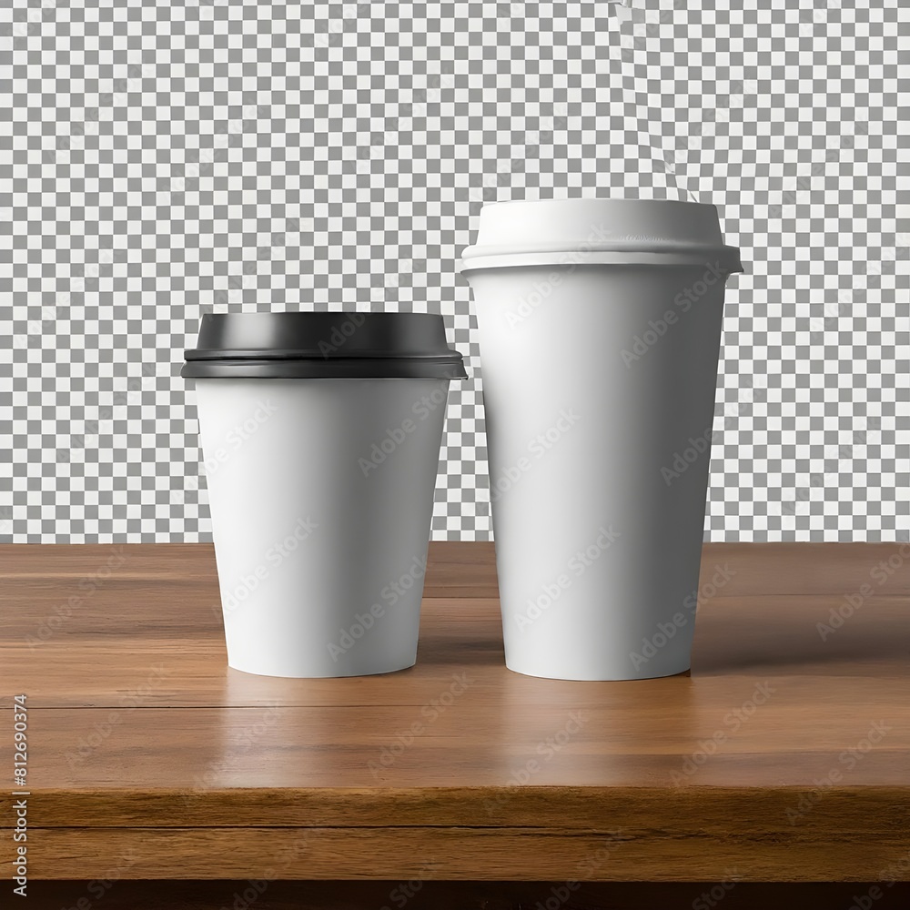 white realistic mockup of paper cup with lid white realistic mockup of paper cup with lid