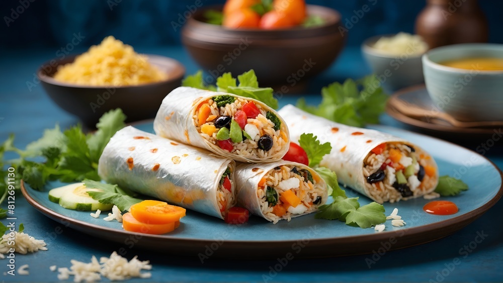 Ssambap (rice wraps with assorted fillings) Ssambap (rice wraps with assorted fillings)