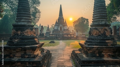 Sukhothai Temple Ruins photo