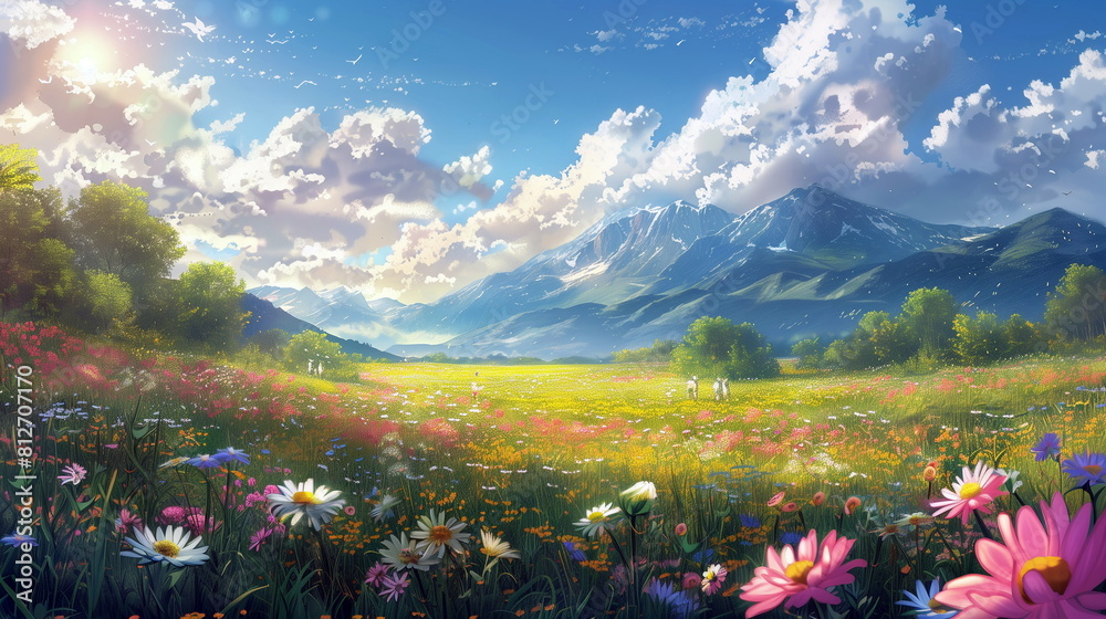 summer landscape summer landscape