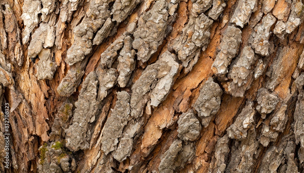 oak bark background texture close up