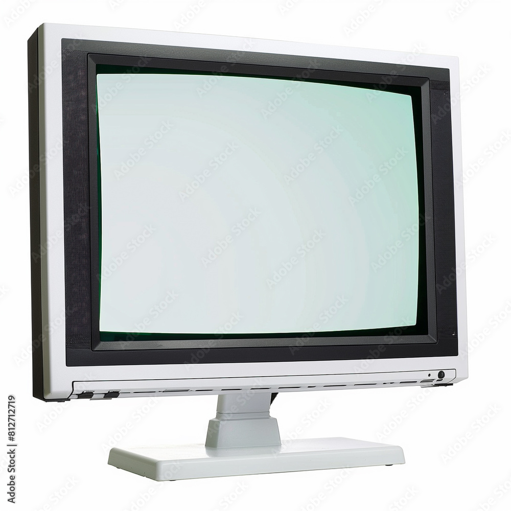 lcd monitor isolated on white isolated on white background lcd monitor isolated on white isolated on white background