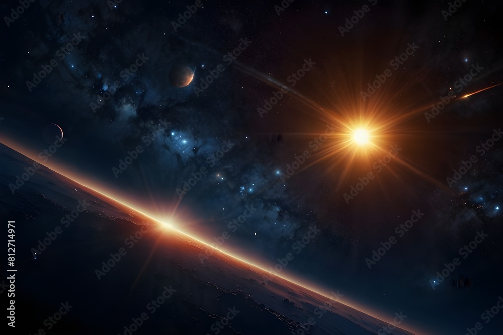 galaxy in space galaxy in space