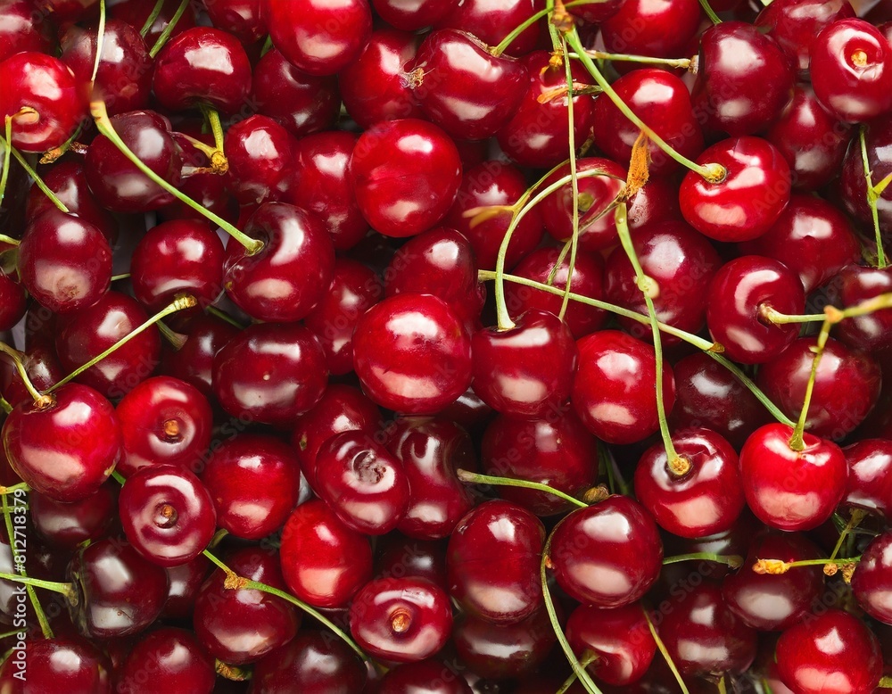 many small cherry berries close-up texture many small cherry berries close-up texture