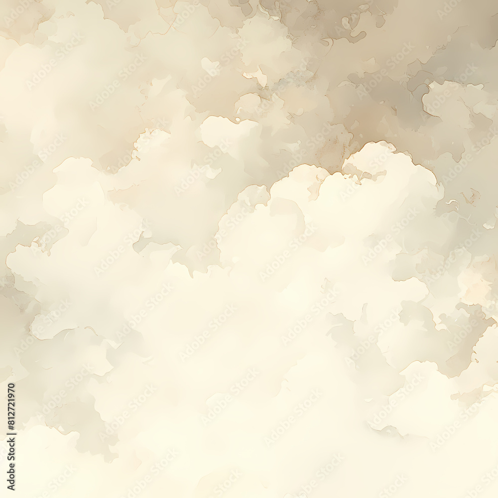 Serenity Amidst the Storm: A Captivating 3D Rendered Cloudy Sky Background for Creative Projects