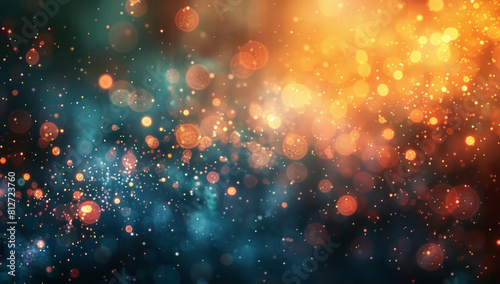 Colorful Light Bokeh Vector Background