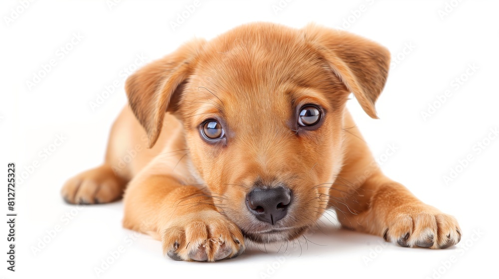 cute and sweet dog puppy baby isolated over white background cute and sweet dog puppy baby isolated over white background