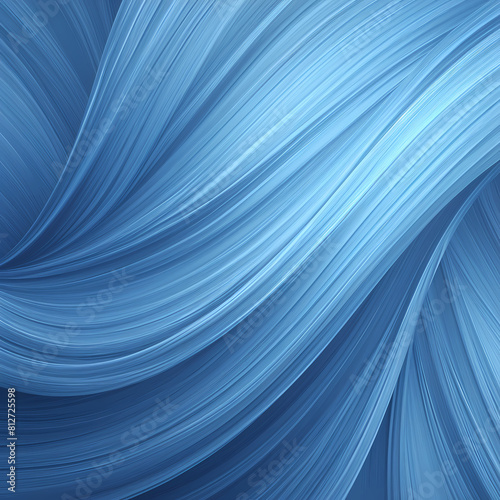 An Elegant Cerulean Abstract Swirl Backdrop with a Vibrant, Uptempo Mood for Creative Projects. photo