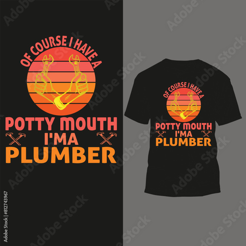 of course i have a potty mouth i'ma plumber
