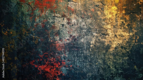 Abstract background with detailed texture on a grungy wall