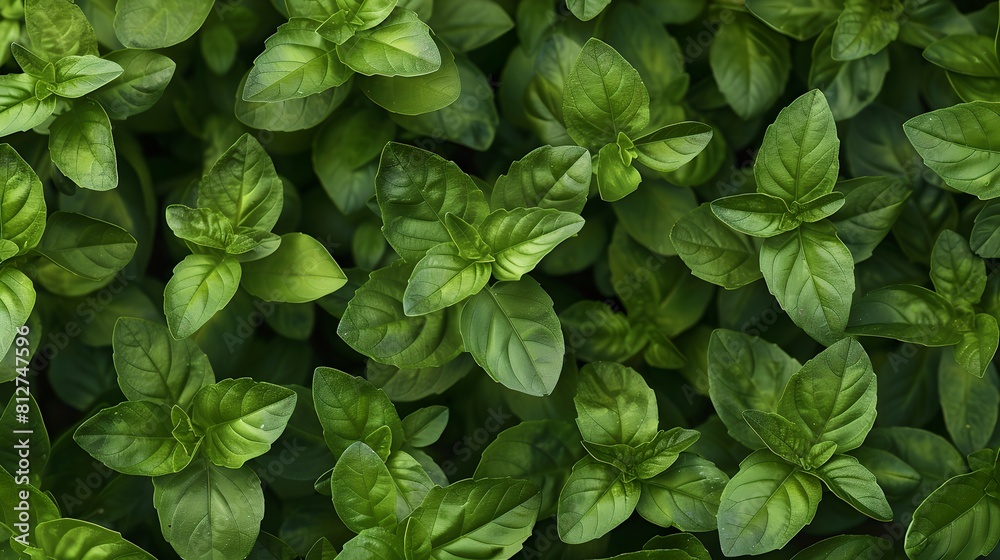 Lush Green Basil Leaves, Fresh Vegetation Background for Culinary and Herbal Concepts. Nature's Vibrant Textures. Ideal for Healthy Lifestyle Promotion. AI Lush Green Basil Leaves, Fresh Vegetation Background for Culinary and Herbal Concepts. Nature's Vibrant Textures. Ideal for Healthy Lifestyle Promotion. AI