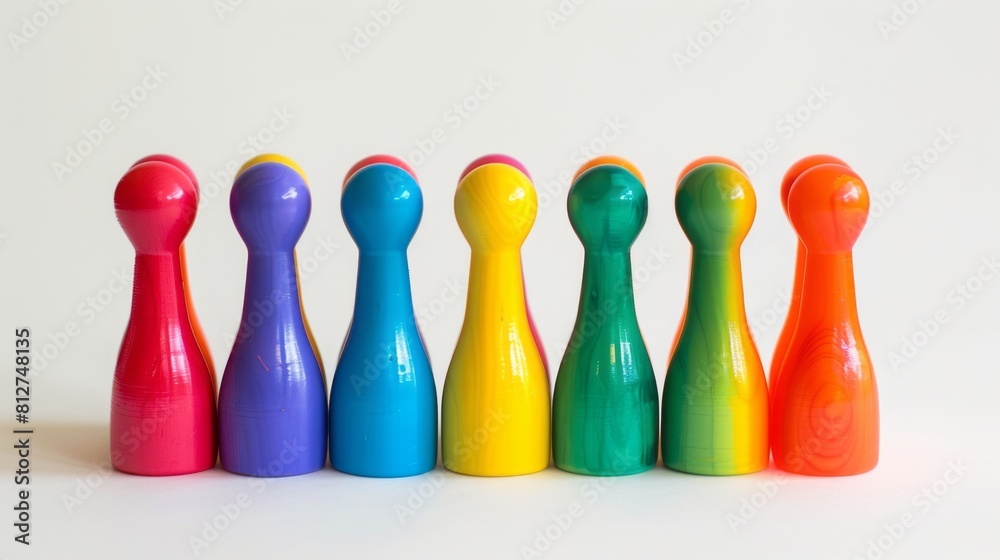 international day of living together in peace. Colorful plastic skittles international day of living together in peace. Colorful plastic skittles