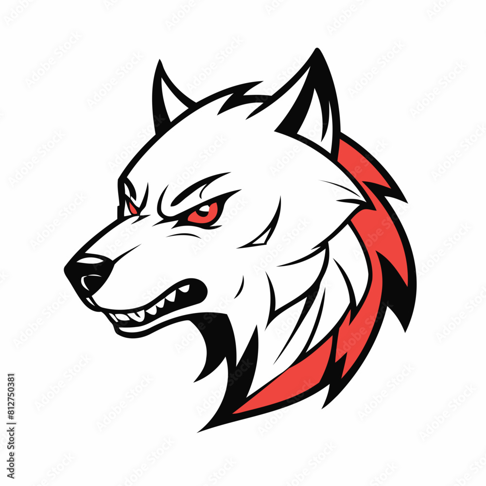 Cute Wolf for children's bedtime stories vector illustration Cute Wolf for children's bedtime stories vector illustration