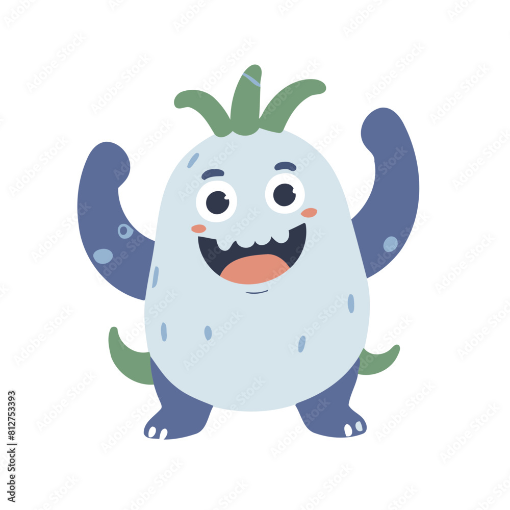 Cute Monster for children story book vector illustration Cute Monster for children story book vector illustration
