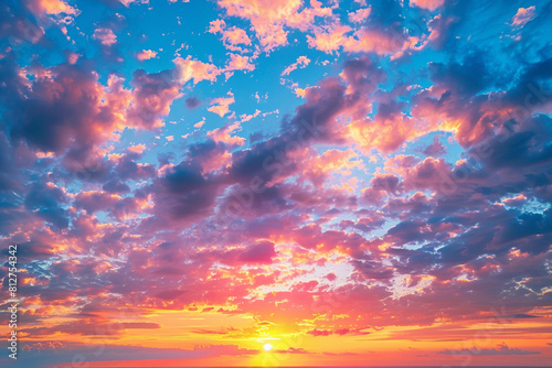 clouds at sunset