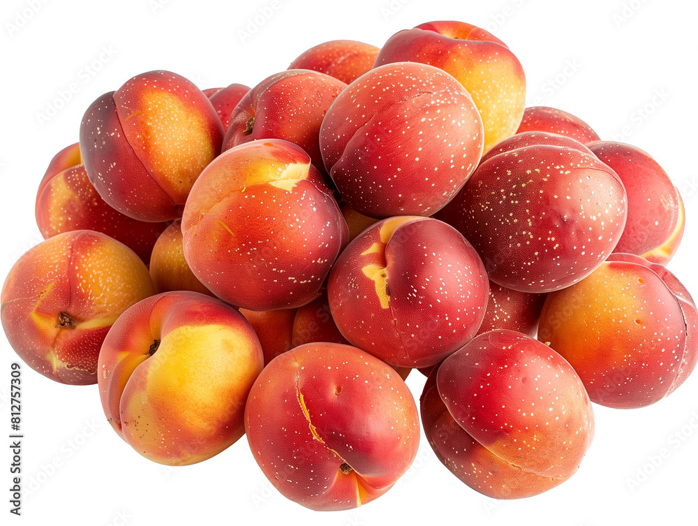 A Pile of Peaches with a Transparent Background PNG A Pile of Peaches with a Transparent Background PNG
