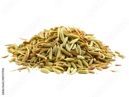 A Pile of Fennel with a Transparent Background PNG