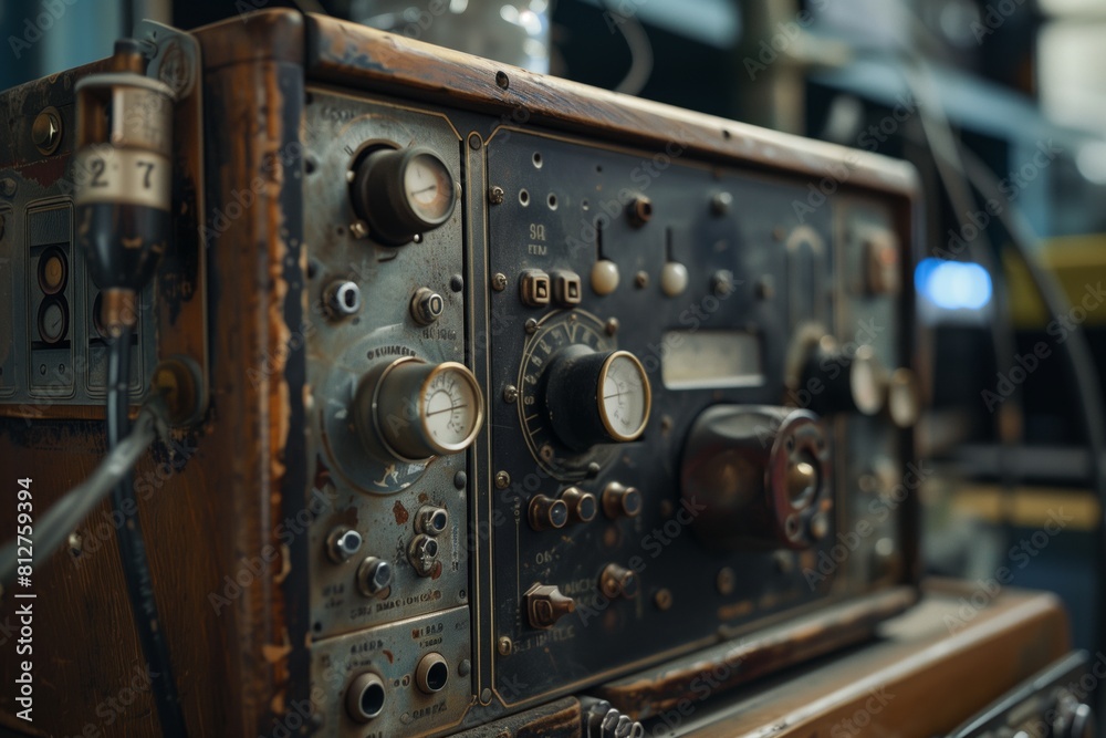 a very old radio station a very old radio station