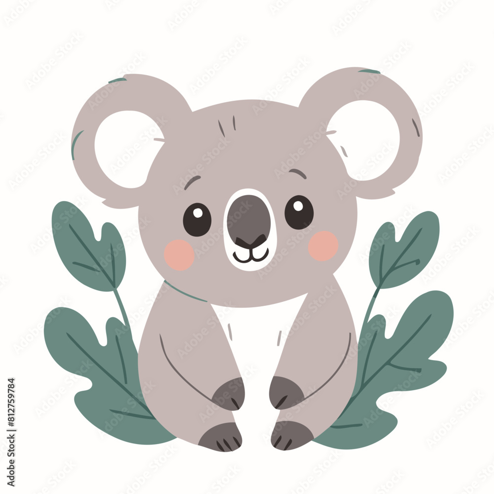 Cute Koala for toddlers vector illustration Cute Koala for toddlers vector illustration