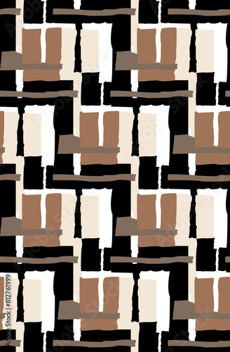 Abstract geometrical design. Seamless backdrop.