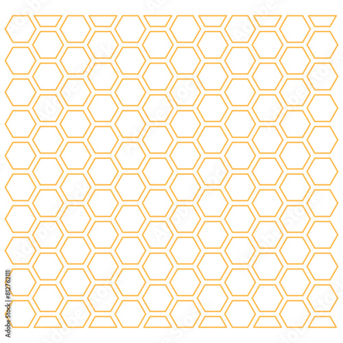 Honeycomb abstract artwork, beehive pattern for decoration, hive symbol for fabric design