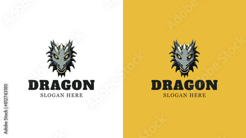 Dragon logo template