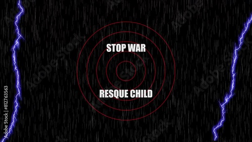 No war Save palestine resque child photo