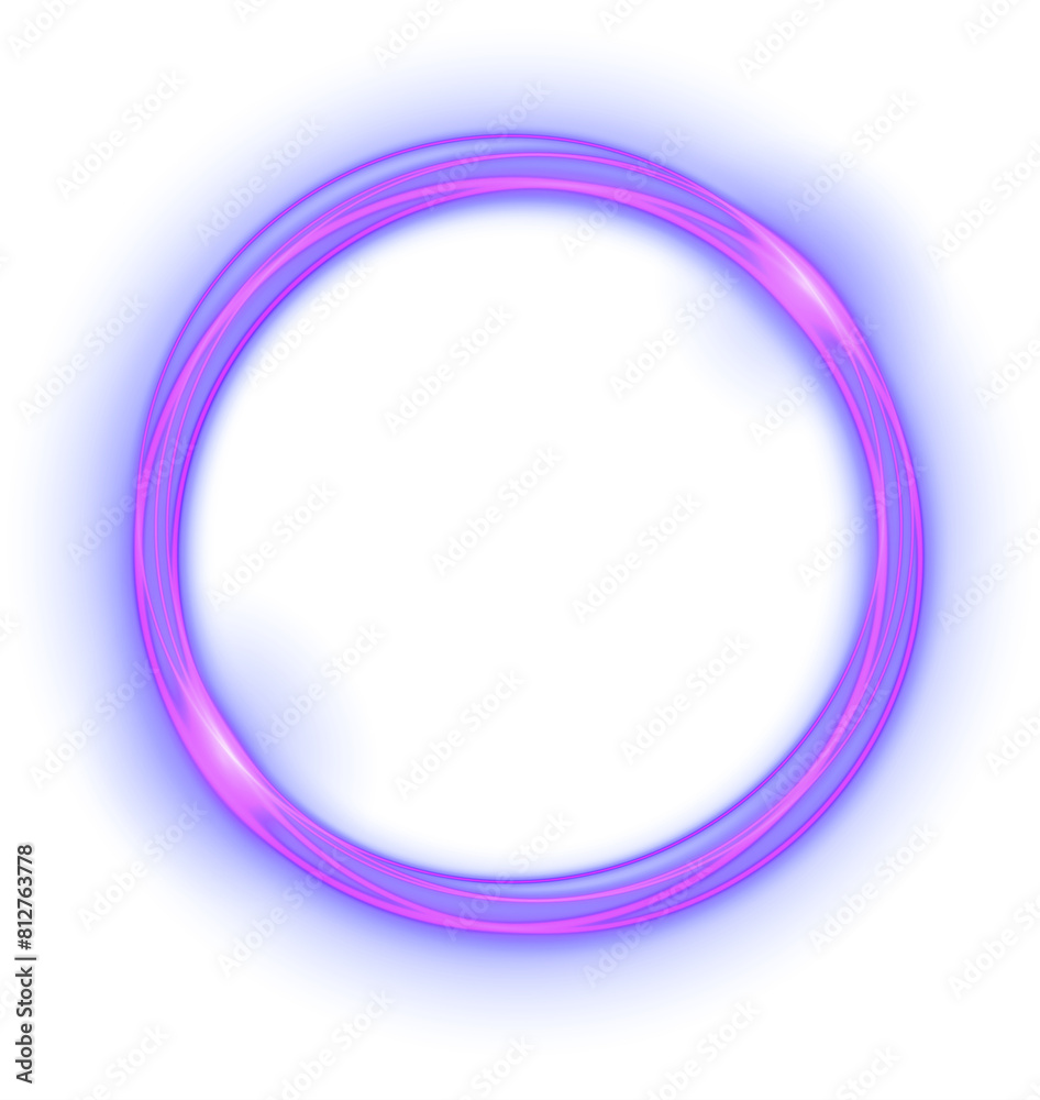Purple Glowing Ring