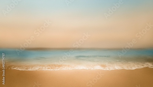 light blue and brown watercolor background gradient background paper illustration desktop site sea and sand © Stella