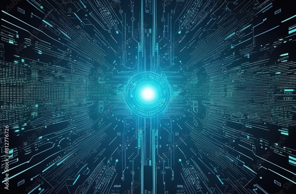 3D Futuristic circuit background. Motion graphic for abstract data center, server, internet, speed. Futuristic HUD tunnel. Display screens for tech titles and background, tech headline. 3D render 3D Futuristic circuit background. Motion graphic for abstract data center, server, internet, speed. Futuristic HUD tunnel. Display screens for tech titles and background, tech headline. 3D render