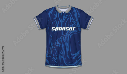 Soccer jersey design and  sublimation