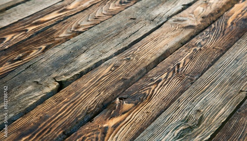 vector illustration of old wooden planks texture