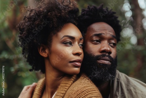  Explore the Beautiful Relationship of an Afro-American Couple, Celebrating Their Heritage, Unity, and Resilience in the Face of Life's Joys and Challenges