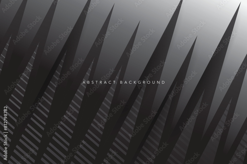 Black abstract background design with dark graphic template Black abstract background design with dark graphic template