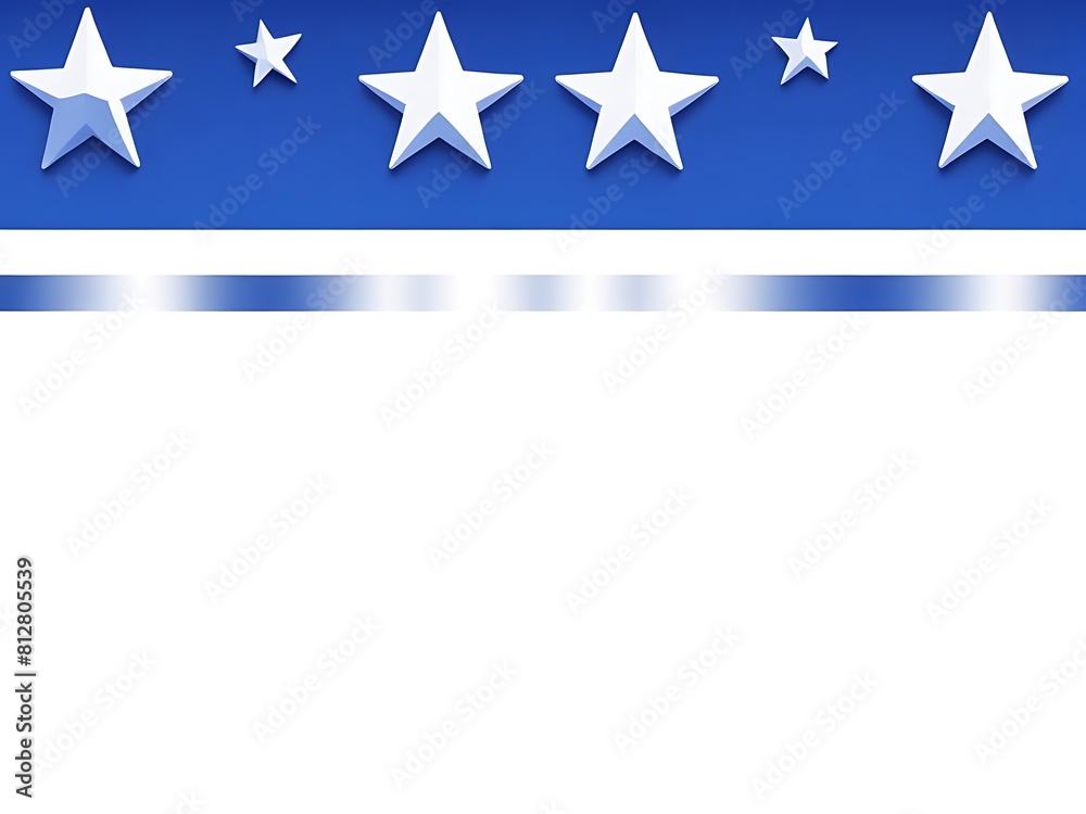 blue and white background with stars and line blue and white background with stars and line