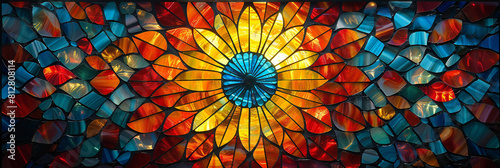 Vibrant Mandala Background