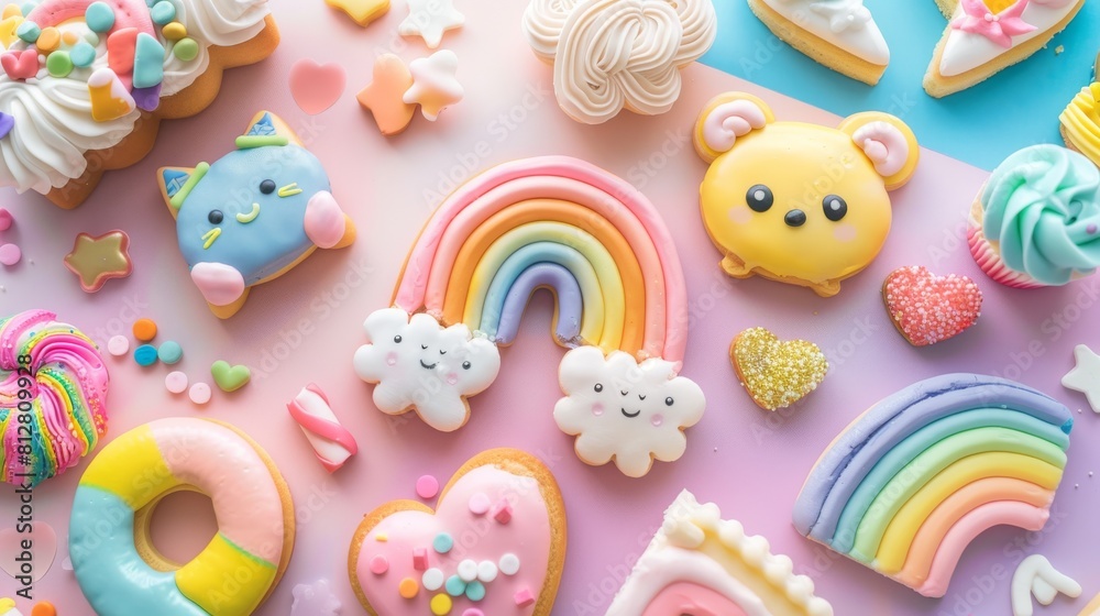 kawaii, colorful, sweetness kawaii, colorful, sweetness
