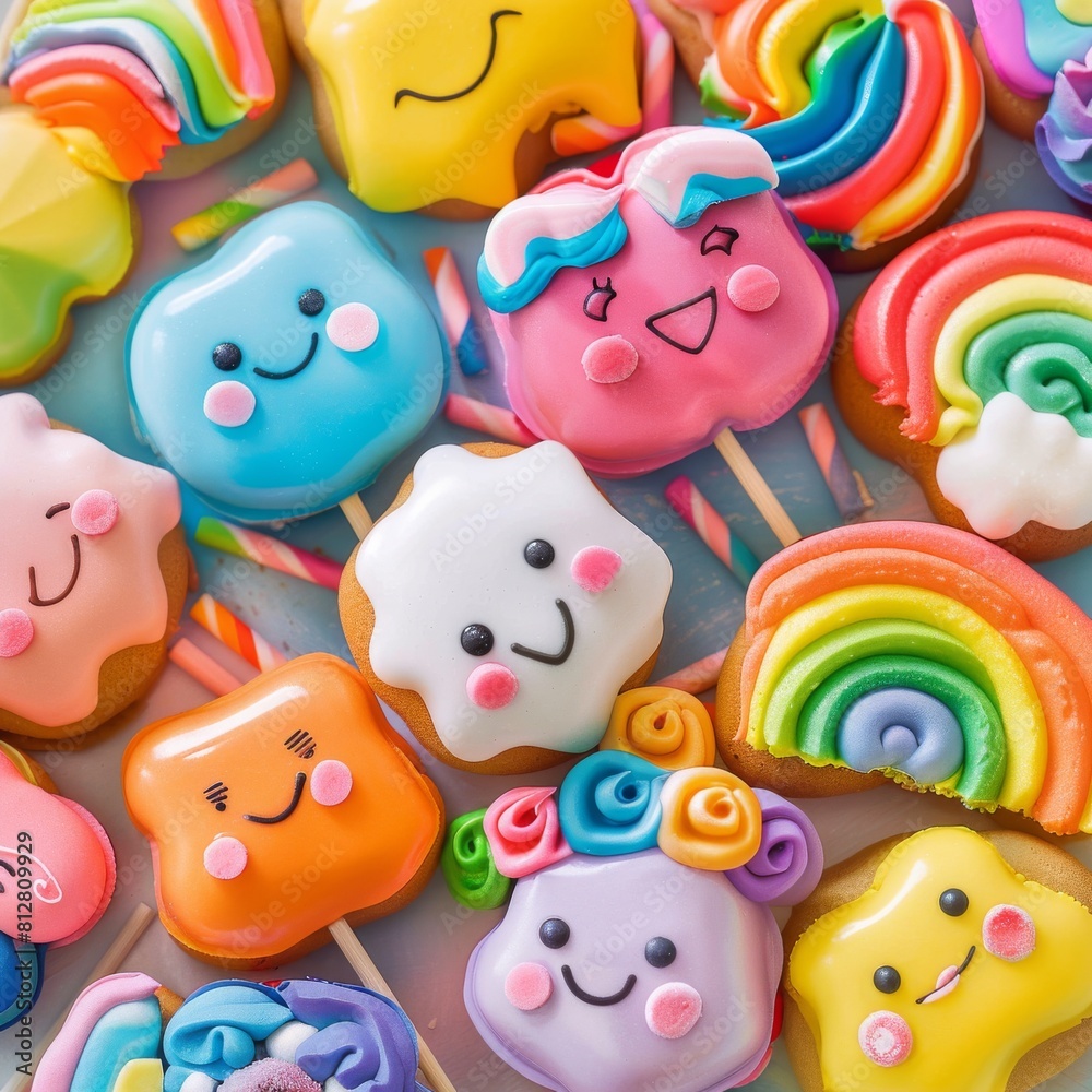 kawaii, colorful, sweetness