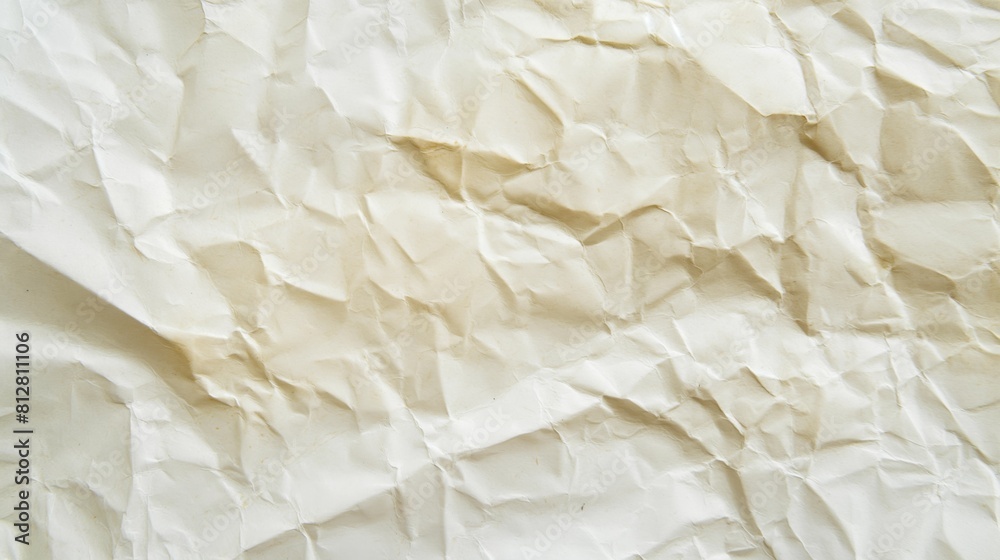 A paper texture with a lot of wrinkles and creases A paper texture with a lot of wrinkles and creases