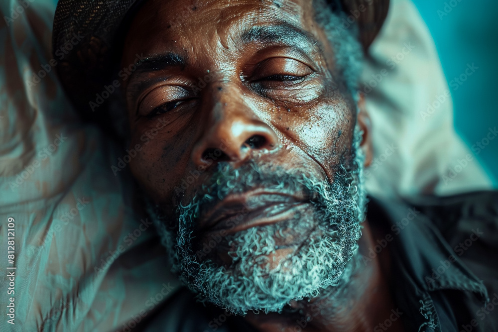 Homeless person, seeking shelter in urban alleyway, amidst poverty and despair. Homeless person, seeking shelter in urban alleyway, amidst poverty and despair.