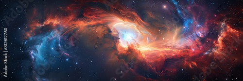 Cosmic Nebula: Stunning High-Resolution Space Artwork