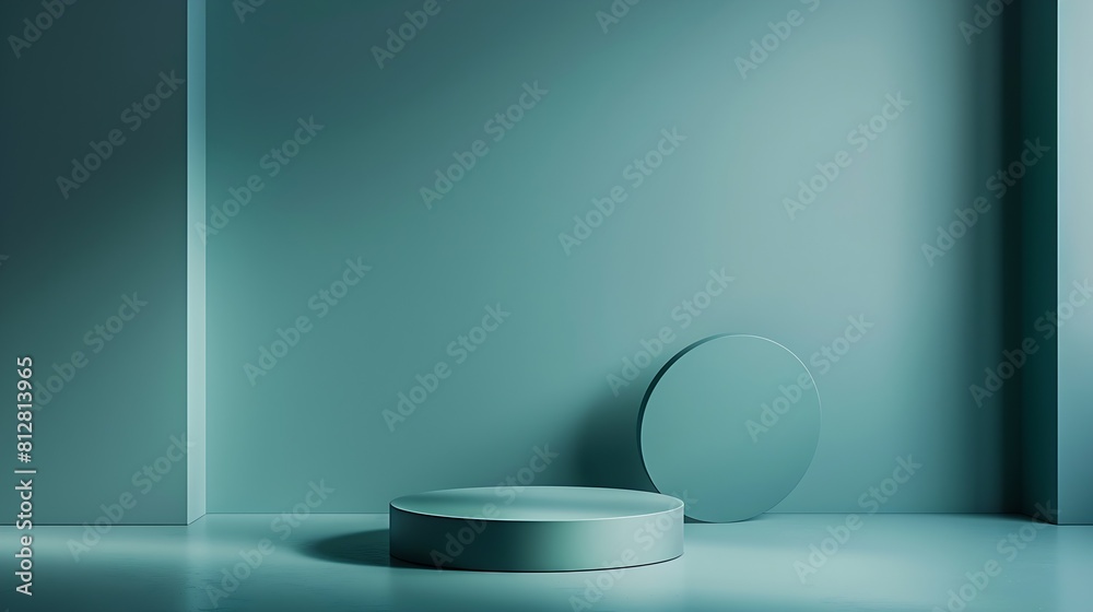 Minimal background 3D podium to show the product in an elegant interior with a niche High quality photo : Generative AI Minimal background 3D podium to show the product in an elegant interior with a niche High quality photo : Generative AI