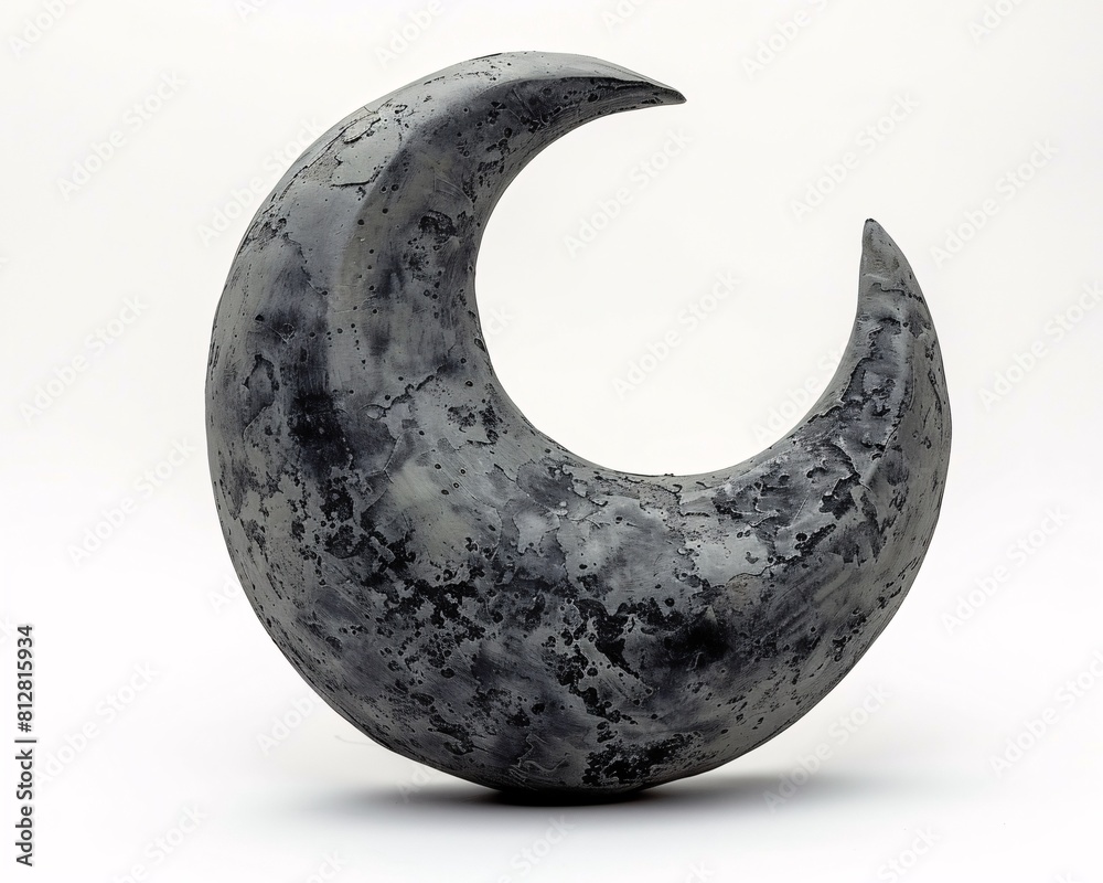 Moon-Inspired Metal Art Sculpture Moon-Inspired Metal Art Sculpture