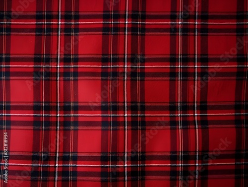 Captivating Red Plaid Pattern 