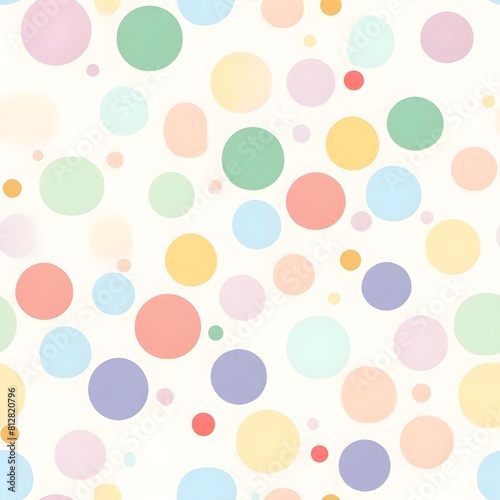 seamless polka pattern