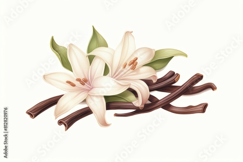 vanilla bean, aromatic vanilla bean.