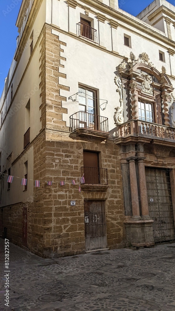 Cadiz, Spain Ornate Building Cadiz, Spain Ornate Building