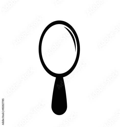 Magnifier, research icon symbol