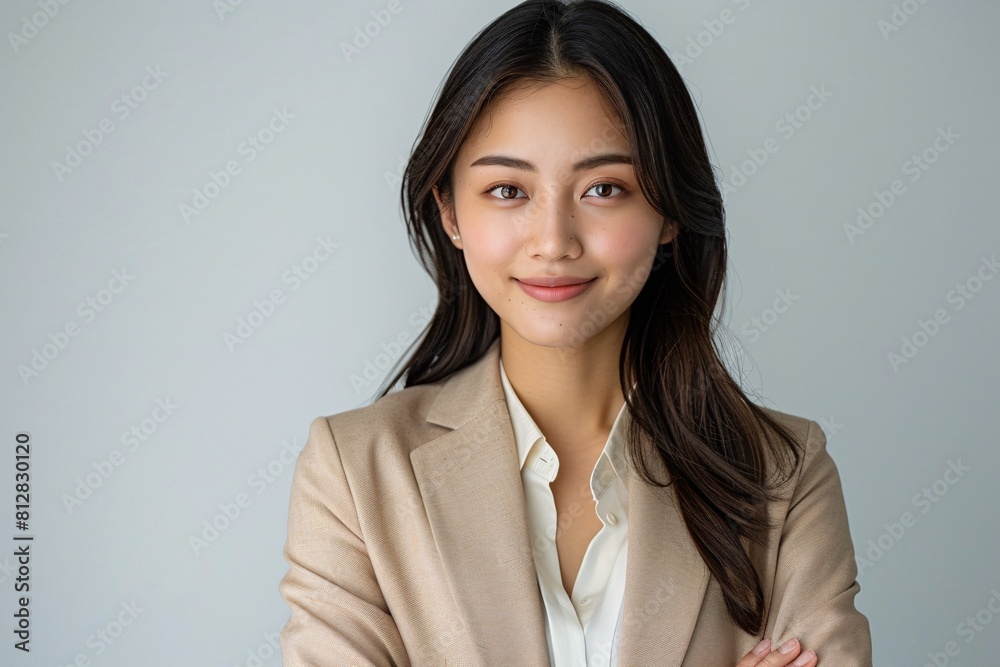 Smiling Businesswoman Portrait for Advertising Smiling Businesswoman Portrait for Advertising